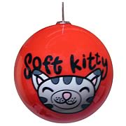 Big Bang Theory Soft Kitty Ball Ornament